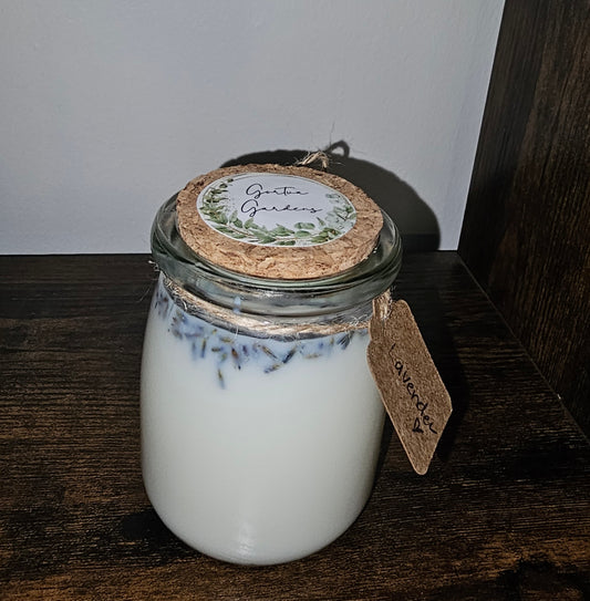 Lavender candle