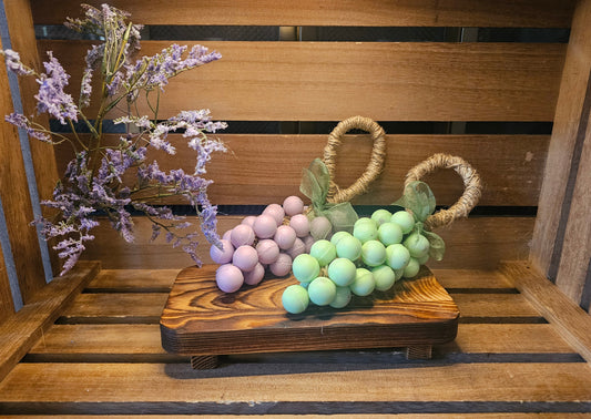 Eucalyptus and Lavender grape soaps (2-pack)